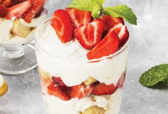 Strawberry Trifle Cups